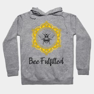 Bee Fulfilled Mandala Hoodie